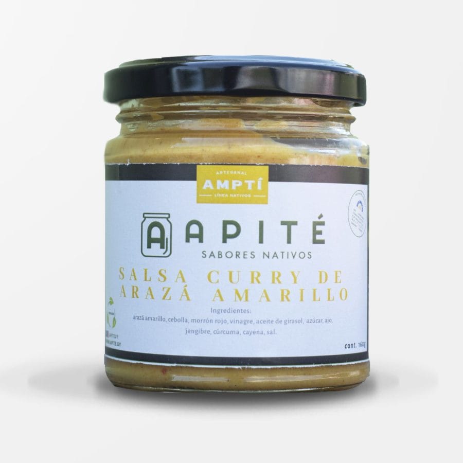 curry de arazá amarillo envase de 160 gramos